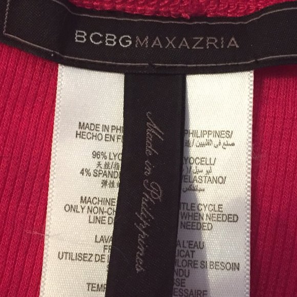 BCBG Maxazria Rib Knit High-Low Maxi Dress - Picture 4 of 6